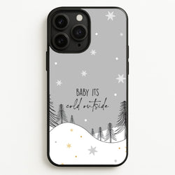Baby It's Cold Outisde Landscape iPhone 11 Pro Case