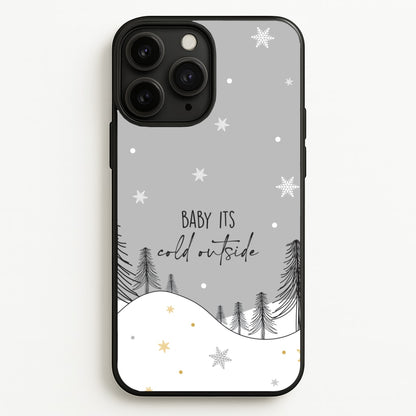 Baby It's Cold Outisde Landscape iPhone 11 Pro Max Case