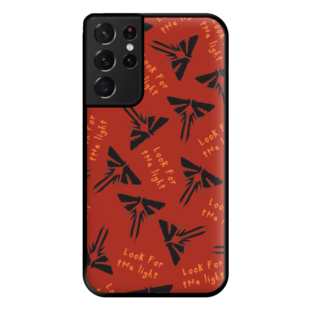 Look For The Light Firefly Pattern Galaxy S21 Ultra Case