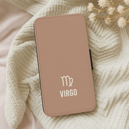 Virgo Pastel Zodiac Leather Phone Case