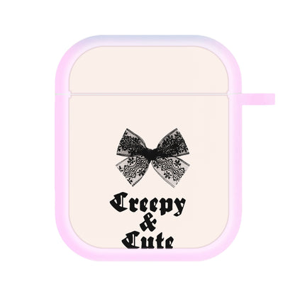 Creepy And Cute Coquette AirPods Case