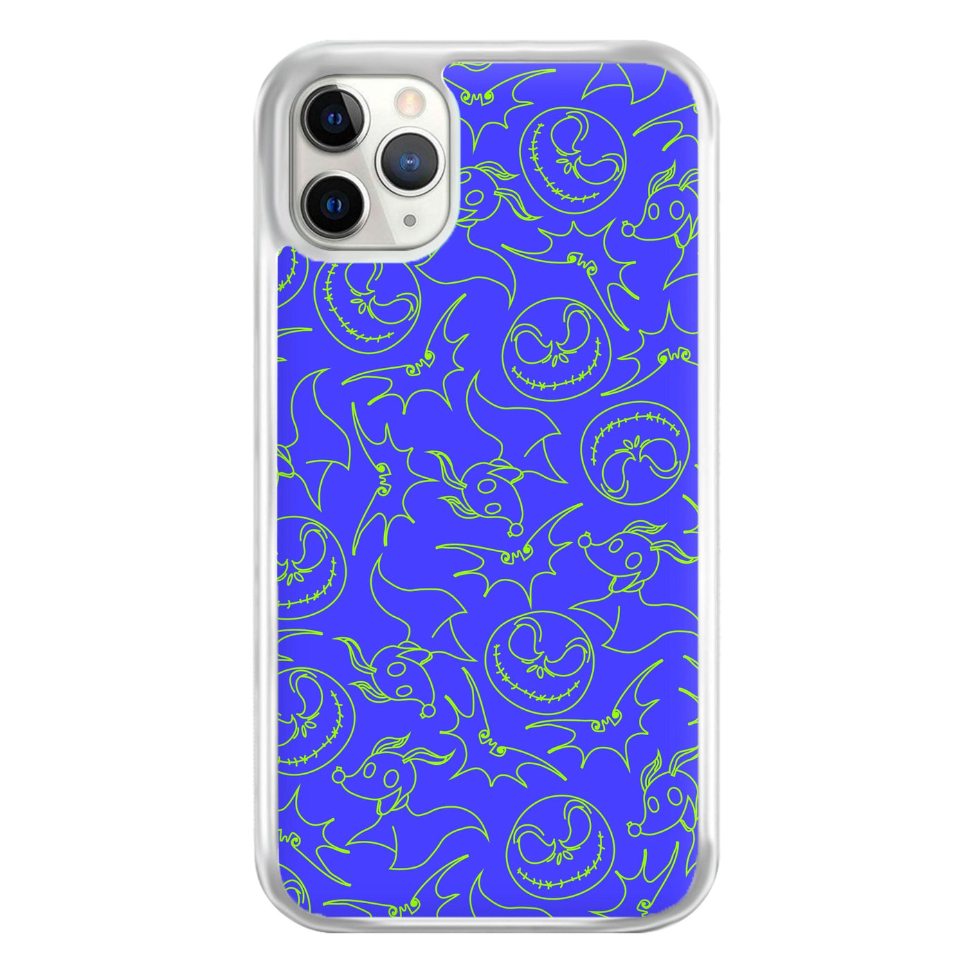 Purple And Green Pattern Phone Case