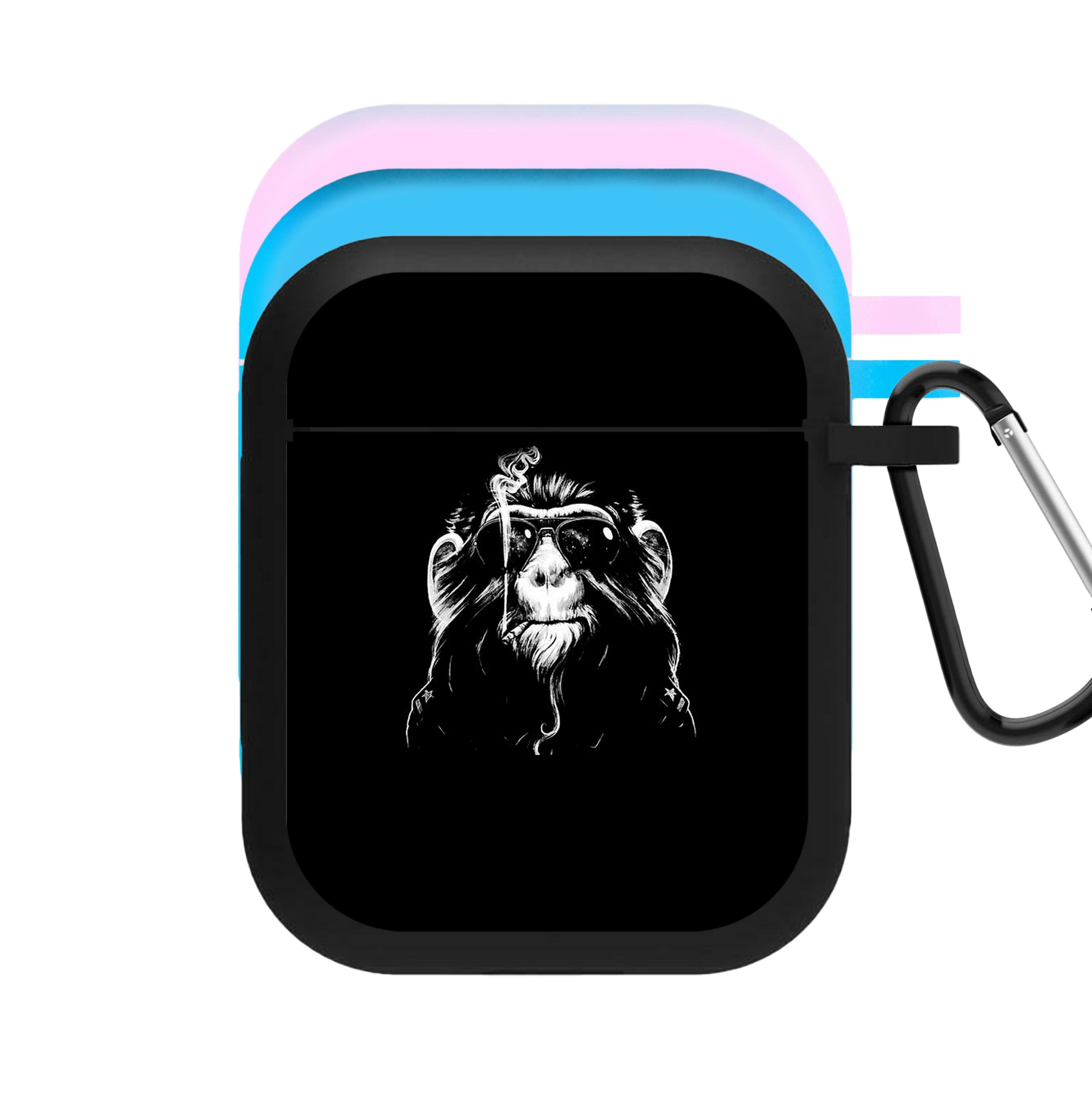 Smoking Monkey AirPods Case