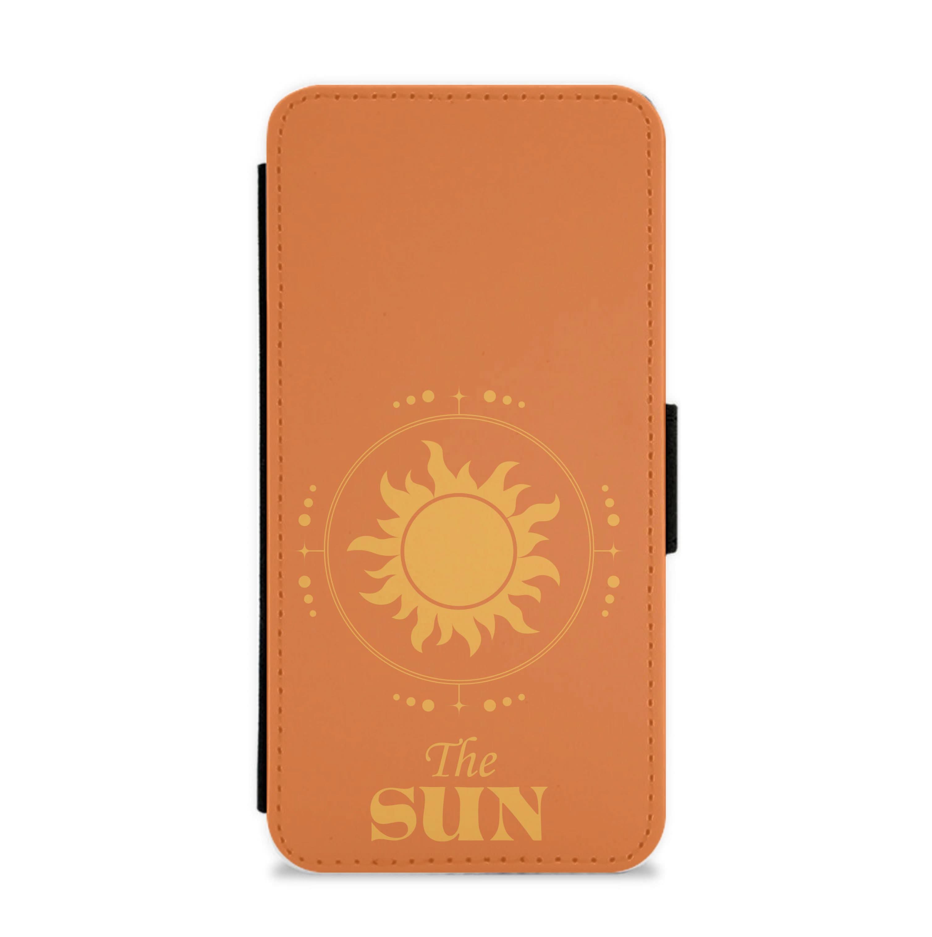 The Sun Orange Flip / Wallet Phone Case