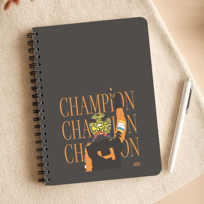 Lando Champion 2025 Notepad