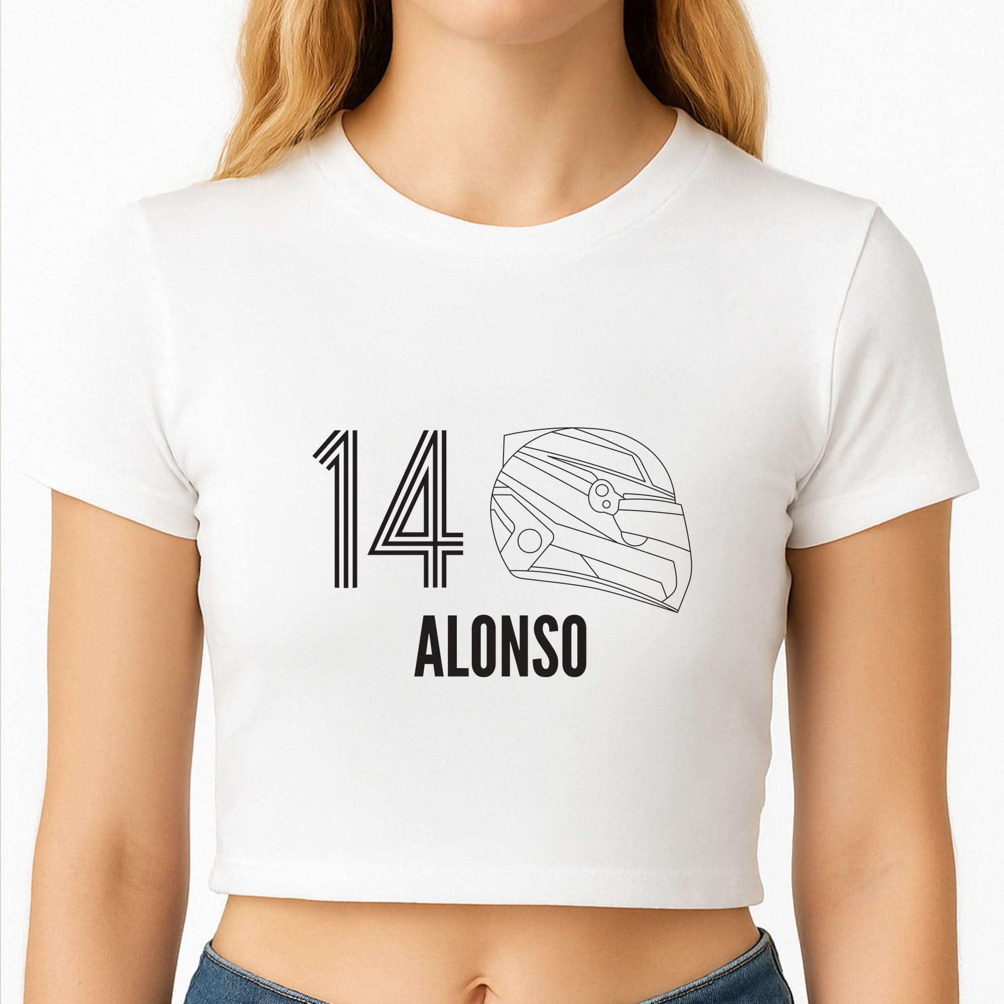 Alonso Helmet 2026 Crop Top