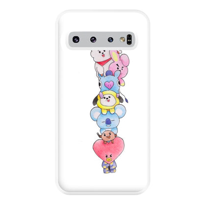 K-Pop Band BT21 Drawing Phone Case