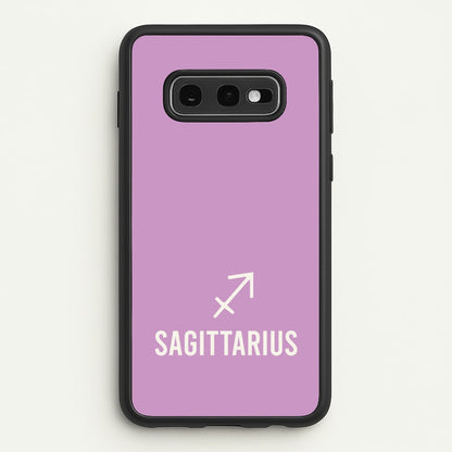 Sagittarius Pastel Zodiac Galaxy S10e Case