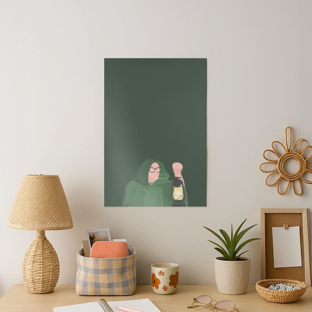 Traitor Alan Art Print