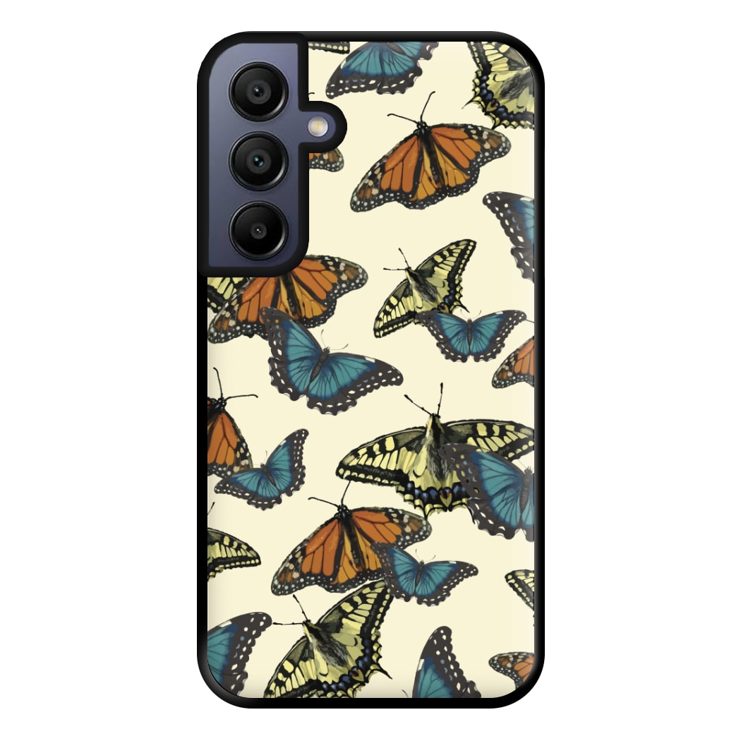 Butterfly Assortment Pattern Galaxy A16 Case