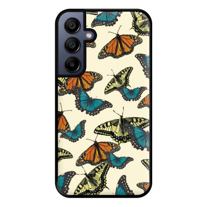 Butterfly Assortment Pattern Galaxy A16 Case