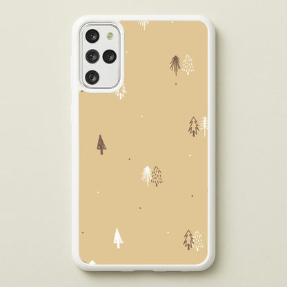 Minimal Christmas Trees Pattern Galaxy S20 Plus Case