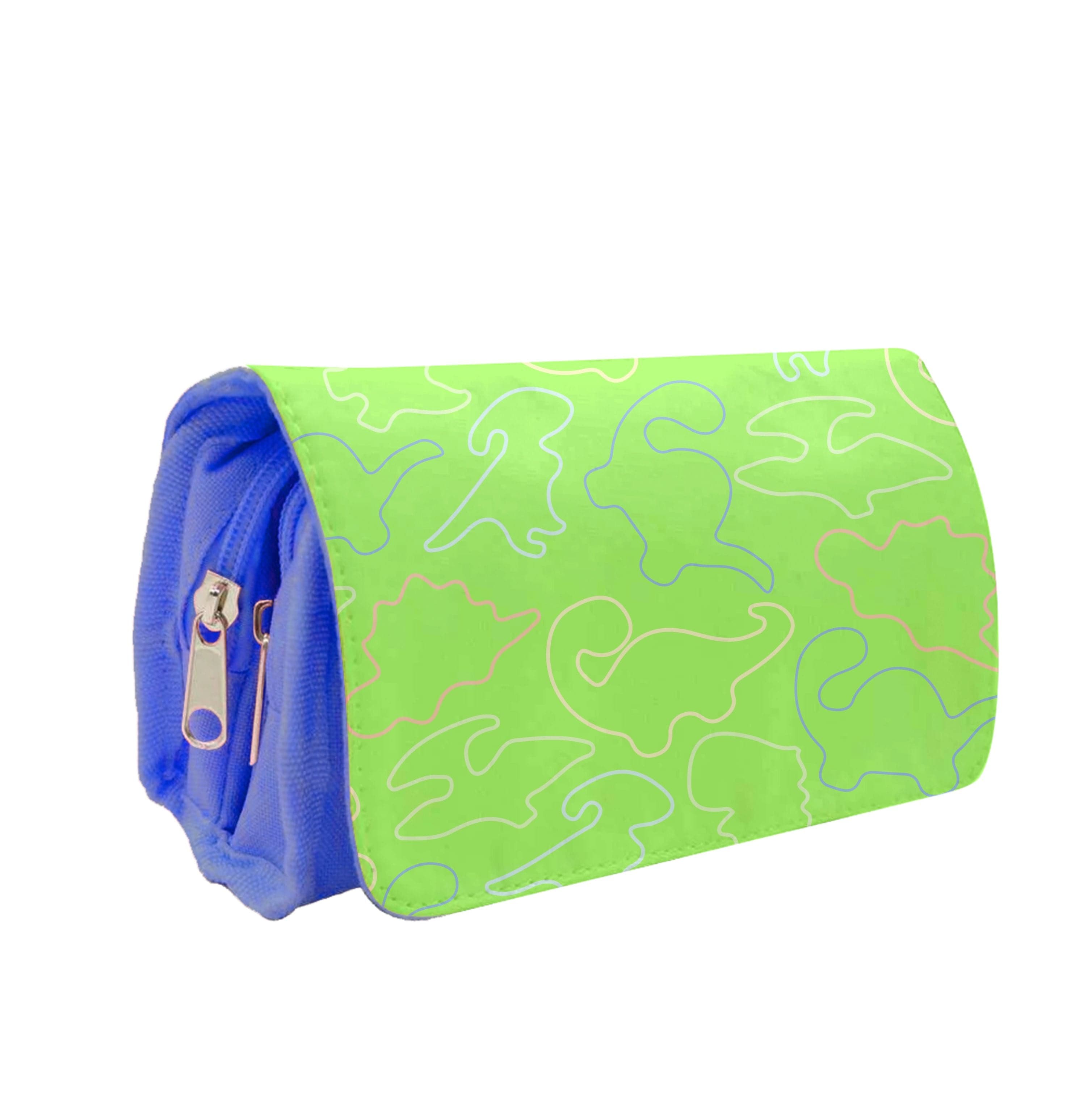 Outline Pattern - Dinosaurs Pencil Case