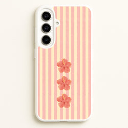Hibiscus Rays Galaxy A56 Case