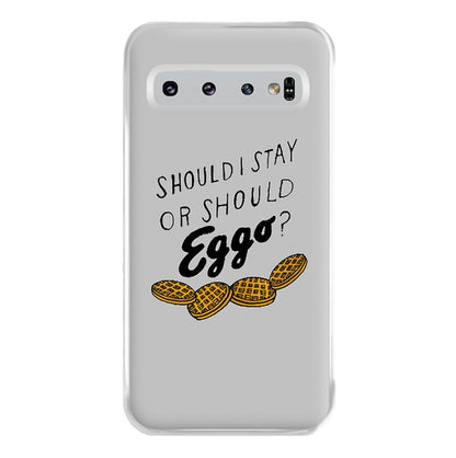 Should I Stay Or Should I Eggo Phone Case