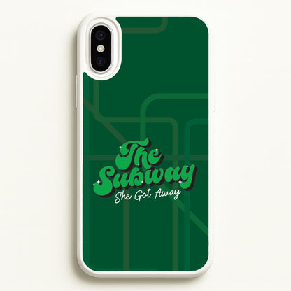 Subway Green iPhone XS Max Case