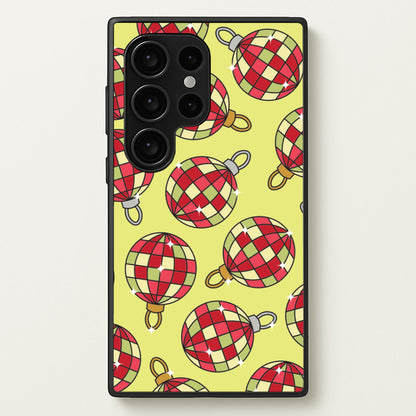 Disco Baubles Pattern Galaxy S24 Ultra Case