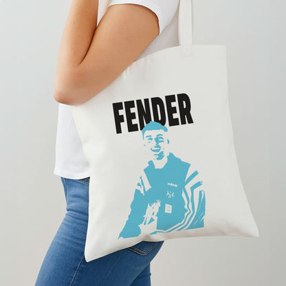 Fender Silhouette Blue Shoulder Bag
