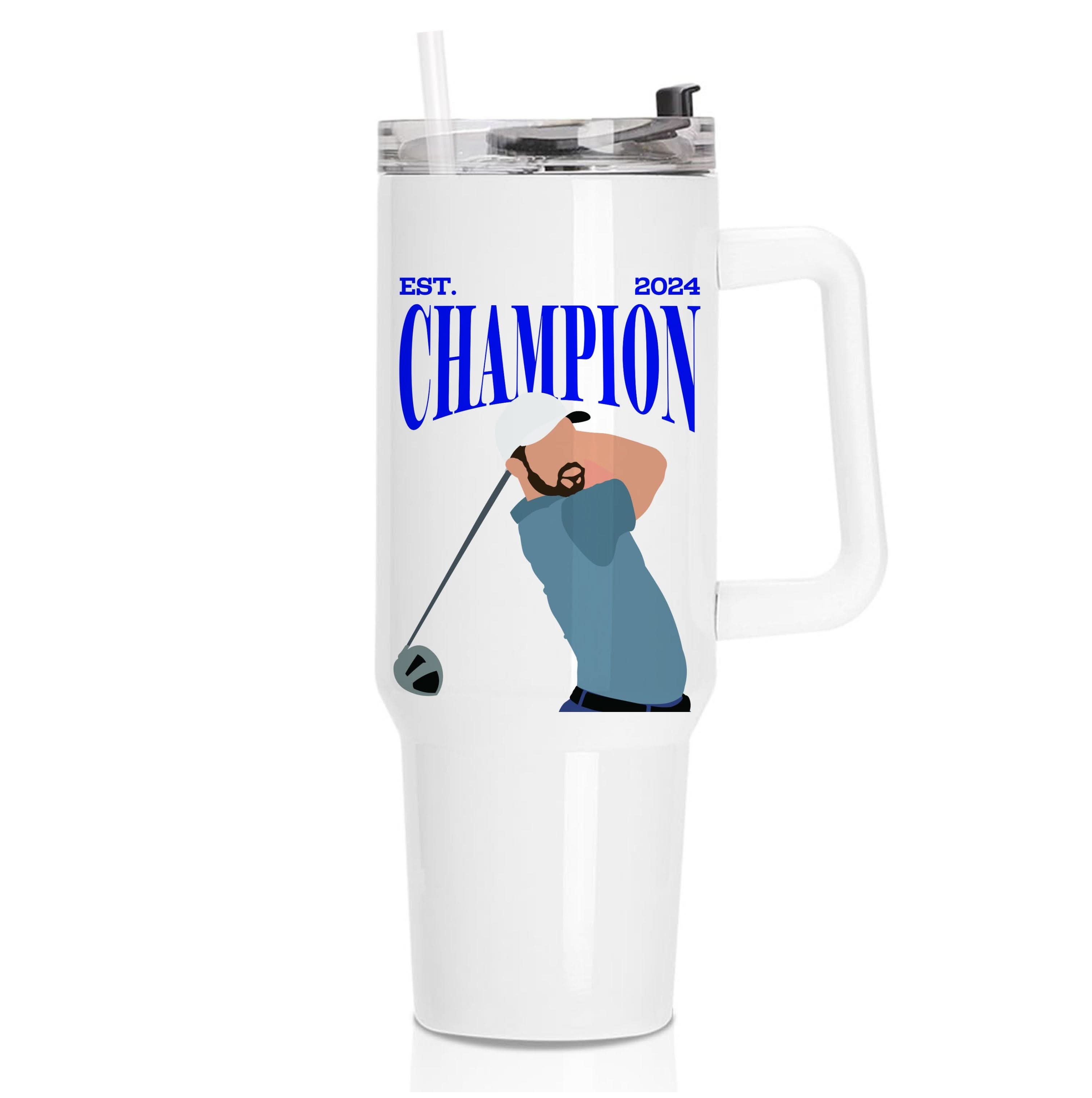 Schauffele Champion 2024 Tumbler