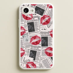 Front Page Kisses iPhone 16e Case