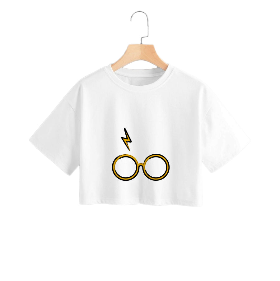 Glasses & Scar - Harry Potter Crop Top