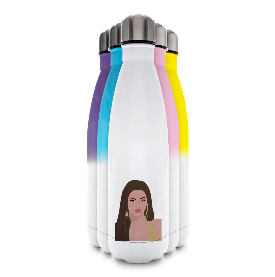 Face - Beyonce Water Bottle