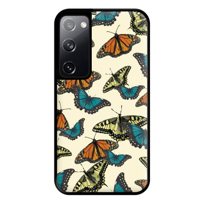 Butterfly Assortment Pattern Galaxy S20 Case