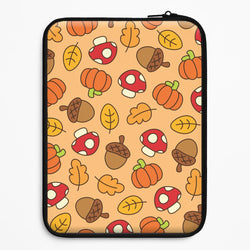 Cartoon Autumn Icons Pattern Universal Laptop Sleeve