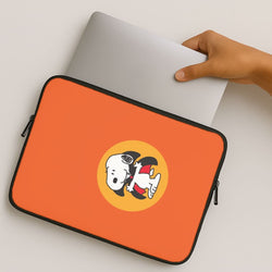 Cartoon Beagle Vampire MacBook Cover