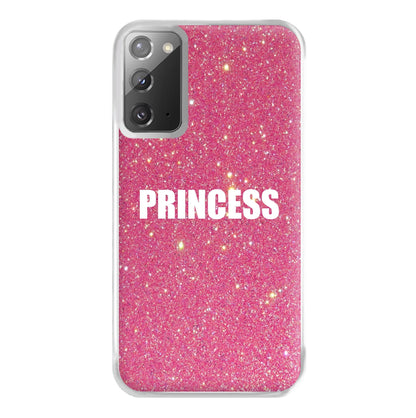 Glittery Pink Princess Phone Case