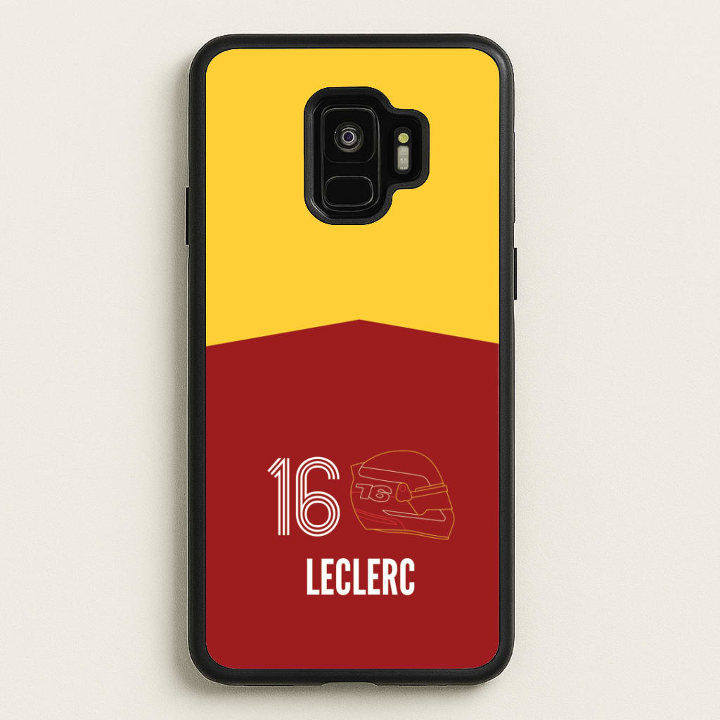 Leclerc Helmet 2026  Galaxy S9 Case