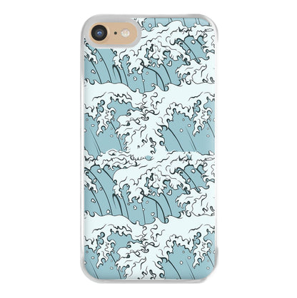 Japanese Waves Phone Case