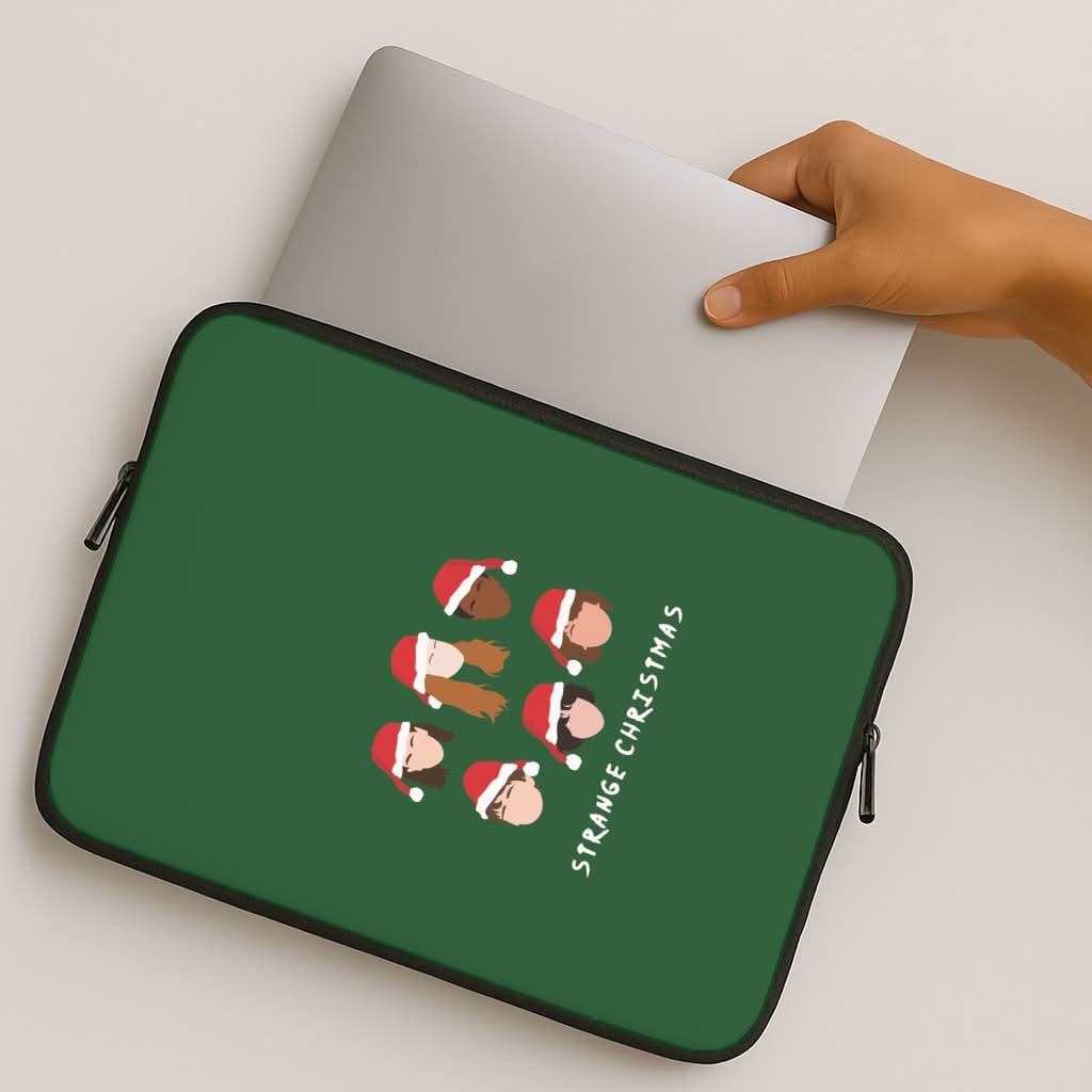 Strange Crew Christmas MacBook Cover