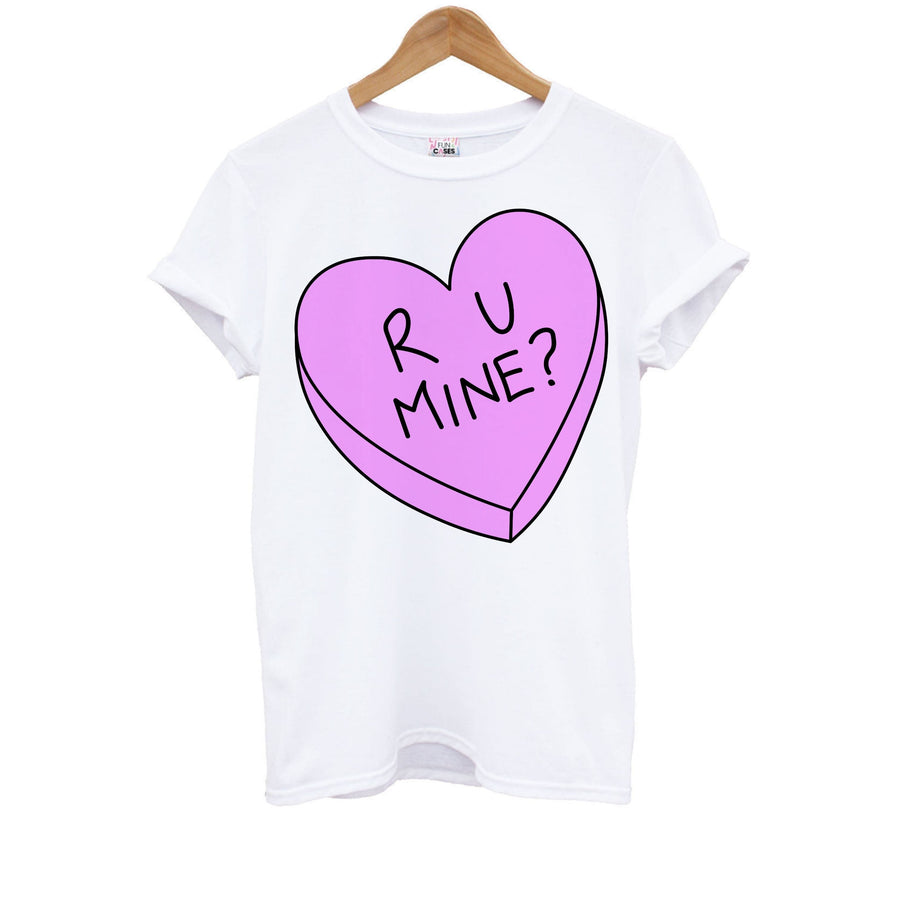 Love R U Mine? - Arctic Monkeys Kids T-Shirt