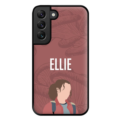 Ellie Mushroom Pattern Galaxy S22 Plus Case