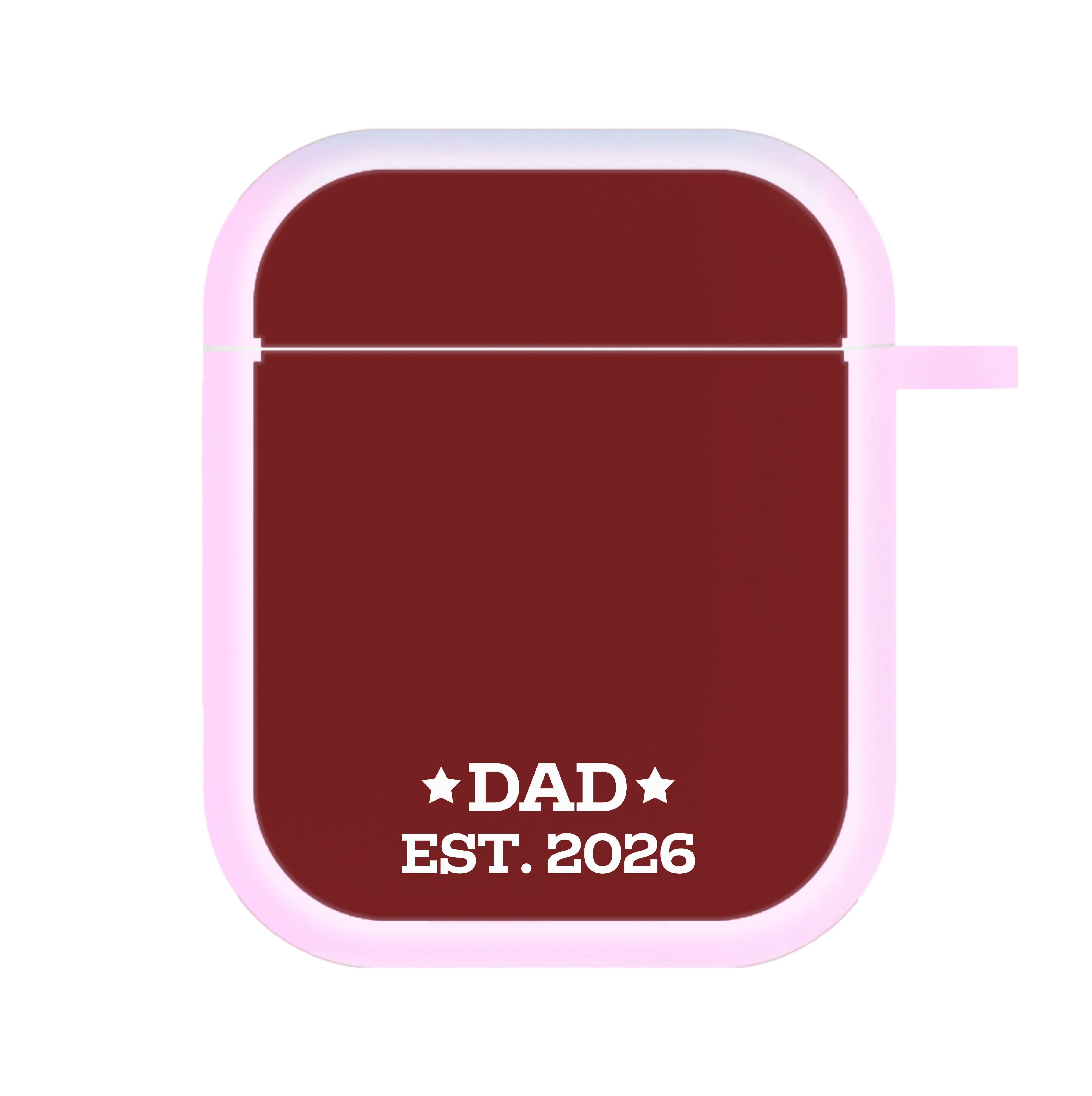 Dad Est 2026 AirPods Case
