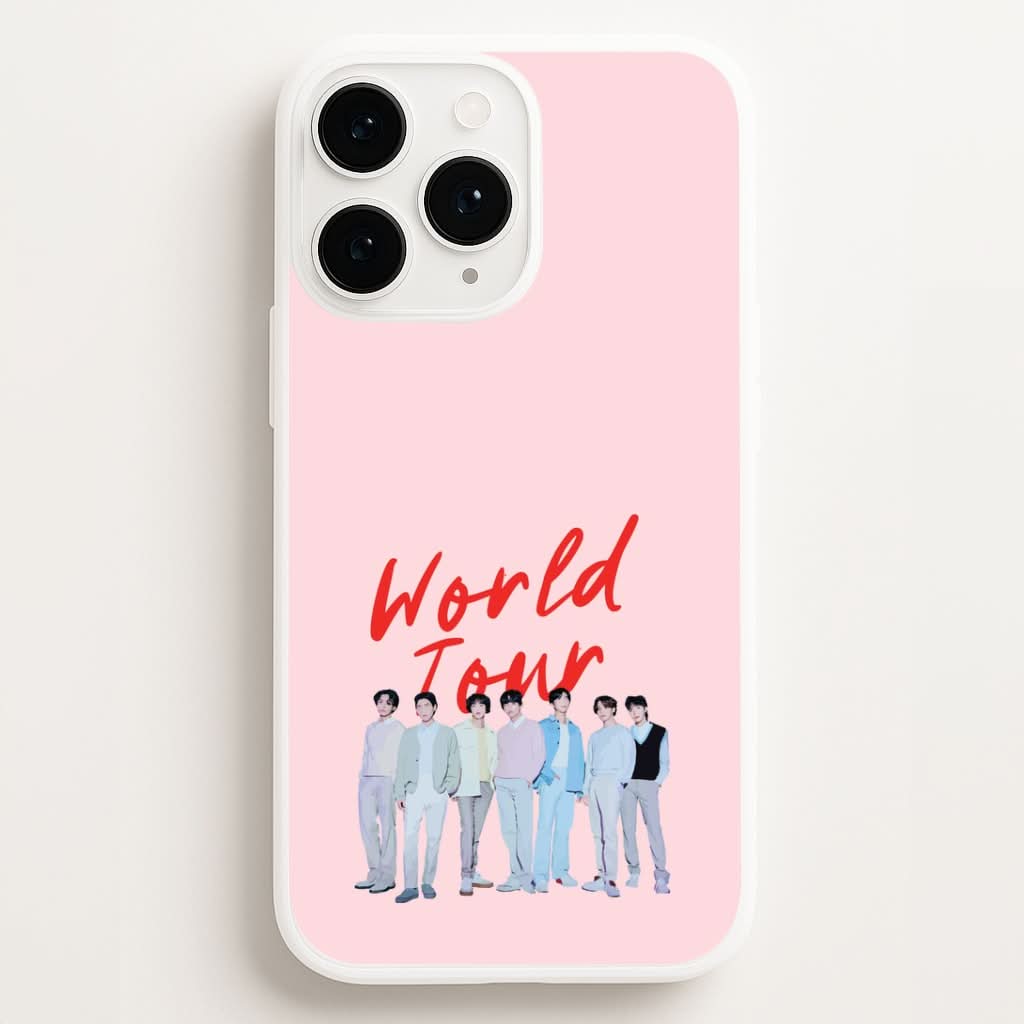K-Pop Band Pastel Tour Phone Case