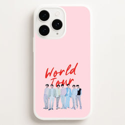 K-Pop Band Pastel Tour Phone Case for Apple iPhone, Samsung Galaxy, Huawei and Google Pixel