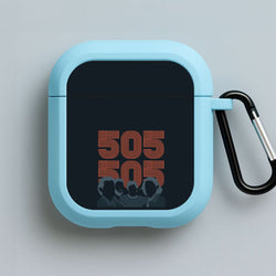 505 Band Members Dark Blue AirPods Case