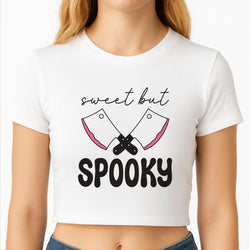 Sweet But Spooky Crop Top