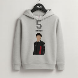Bortoleto 2026 Grey Kids Hoodie