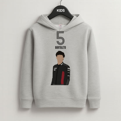 Bortoleto 2026 Grey Kids Hoodie