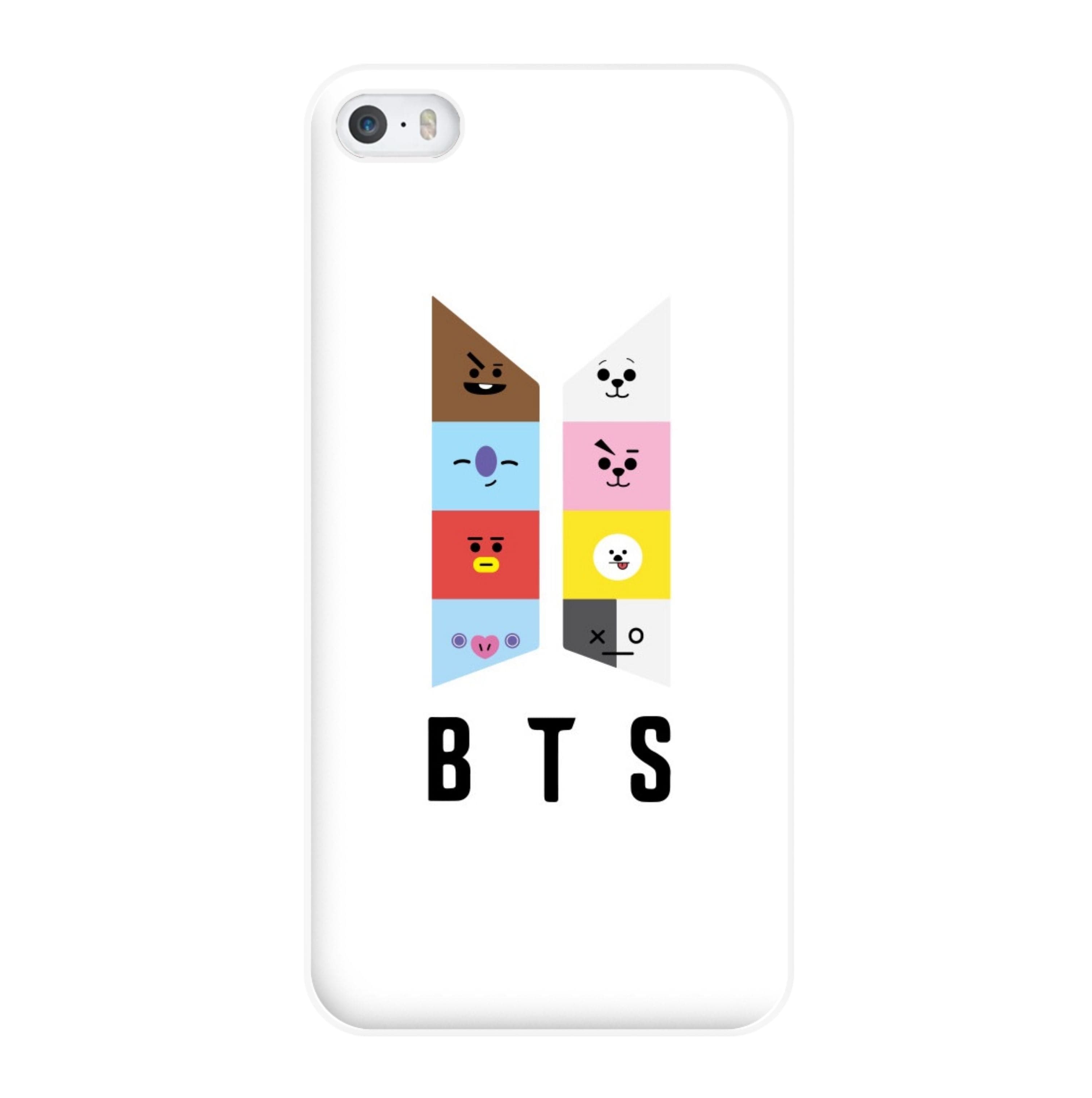 BT21 K-Pop Band Logo Phone Case