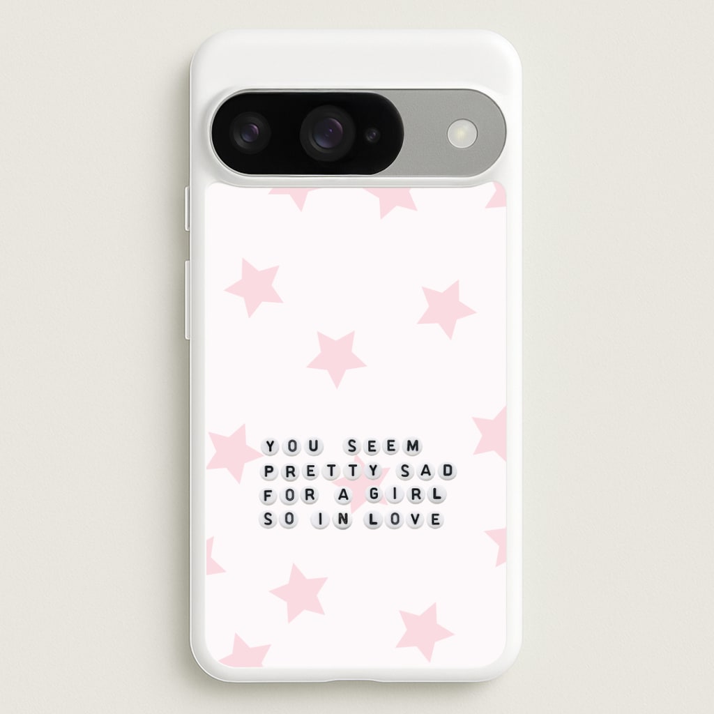 Pretty Sad Letter Beads Google Pixel 10 / 10 Pro Case
