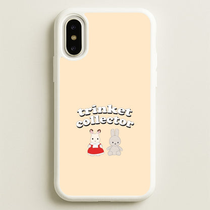 Trinket Collector Biege iPhone X / XS Case