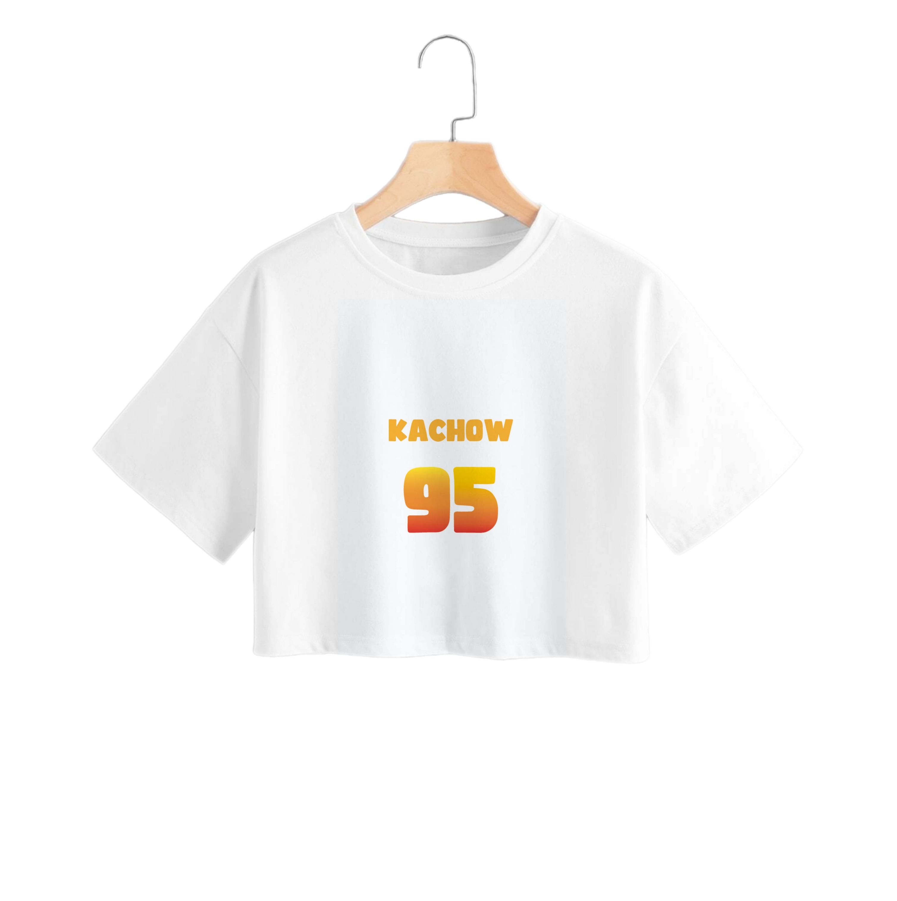 Kachow 95 - Cars Crop Top