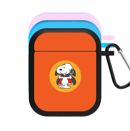 Cartoon Beagle Vampire AirPods Case