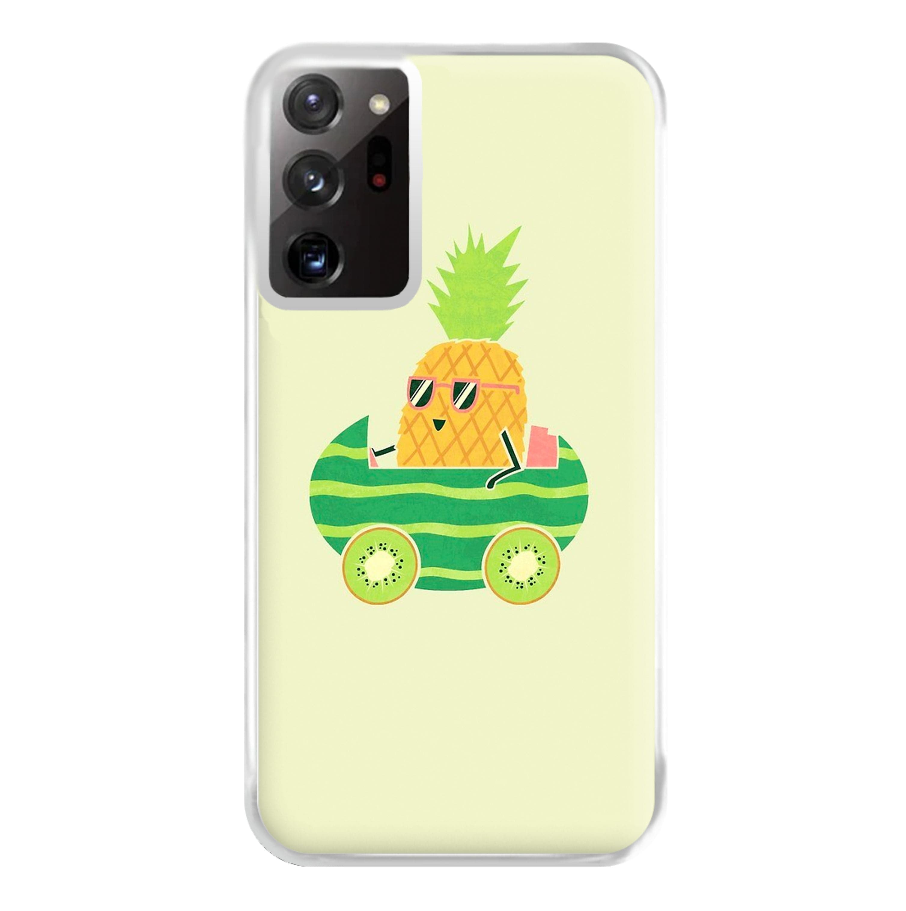 Summer Drive Pineapple Phone Case