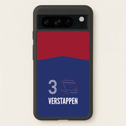 Verstappen Helmet 2026 Google Pixel 8 Pro Case