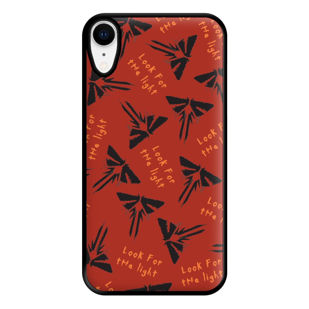 Look For The Light Firefly Pattern iPhone XR Case